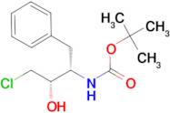 (1S,2S)-[3-Chloro-2-hydroxy-1-(phenylmethyl)-propyl]carbamic acid-1,1-dimethylethyl ether