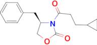 3-(3-Cyclopropyl-1-oxopropyl)-4(R)-(1-phenylmethyl)-2-oxazolidinone