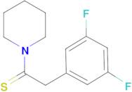 3',5'-Difluorobenzene acetyl piperidone thioamide