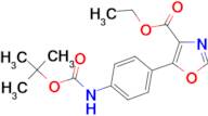 Ethyl 5-[(4'-N-Boc-amino)phenyl]-1,3-oxazole-4-carboxylate