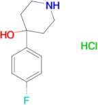 4-(Fluorophenyl)-4-hydroxypiperidinehydrochloride