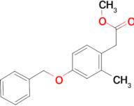 Methyl 2-methyl-4-benzyloxy-phenylacetate