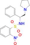 (S)-2-Nitro-N-(1-phenyl-2-pyrrolidin-1-yl-ethyl)-benzenesulfonamide