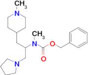 1-Pyrrolidin-2-(N-Cbz-N-methyl)amino-3-(4'-N-methyl)piperidine-propane