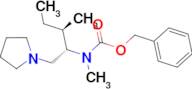 (S)-1-Pyrrolidin-2-isobutyl-2-(N-Cbz-N-methyl)amino-ethane