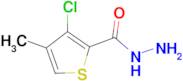 3-Chloro-4-methyl-2-thiophenecarboxylic acidhydrazide