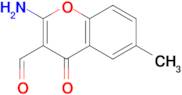 2-Amino-3-formyl-6-methylchromone