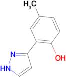 3-(2-Hydroxy-5-methylphenyl)pyrazole