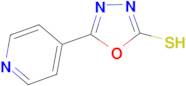 5-(4-Pyridyl)-1,3,4-oxadiazole-2-thiol