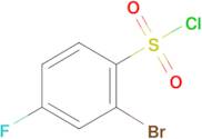 2-Bromo-4-fluorobenzenesulfonyl chloride