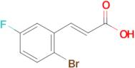 2-Bromo-5-fluorocinnamic acid