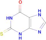 2-sulfanylidene-2,3,6,7-tetrahydro-1H-purin-6-one