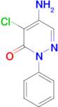 1-Phenyl-4-amino-5-chloro-6-pyridazone