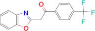 2-(1,3-Benzoxazol-2-yl)-1-[4-(trifluoromethyl)phenyl]ethanone