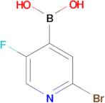 2-Bromo-5-fluoropyridine-4-boronic acid
