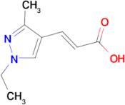 (E)-3-(1-Ethyl-3-methyl-1H-pyrazol-4-yl)-acrylic acid