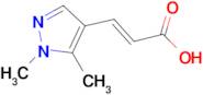 (E)-3-(1,5-Dimethyl-1H-pyrazol-4-yl)-acrylic acid