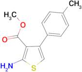 2-Amino-4-p-tolylthiophene-3-carboxylic acidmethyl ester