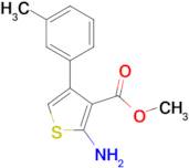 2-Amino-4-m-tolylthiophene-3-carboxylic acidmethyl ester