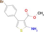 2-Amino-4-(4-bromo-phenyl)-thiophene-3-carboxylic acid methyl ester