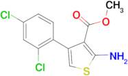2-Amino-4-(2,4-dichlorophenyl)thiophene-3-carboxylic acid methyl ester
