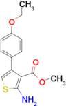 2-Amino-4-(4-ethoxyphenyl)thiophene-3-carboxylic acid methyl ester