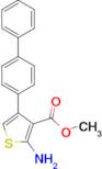 2-Amino-4-biphenyl-4-yl-thiophene-3-carboxylic acid methyl ester