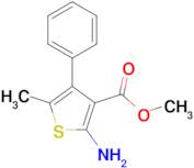 2-Amino-5-methyl-4-phenylthiophene-3-carboxylic acid methyl ester