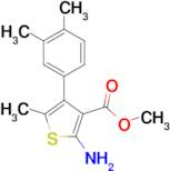 Methyl 2-amino-4-(3,4-dimethylphenyl)-5-methylthiophene-3-carboxylate