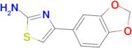 4-Benzo[1,3]dioxol-5-yl-thiazol-2-ylamine