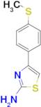 4-(4-Methylsulfanylphenyl)-thiazol-2-ylamine