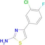 4-(3-Chloro-4-fluorophenyl)thiazol-2-ylamine