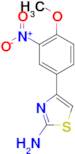 4-(4-Methoxy-3-nitrophenyl)thiazol-2-amine