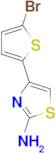 4-(5-Bromothiophen-2-yl)thiazol-2-ylamine