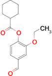 2-Ethoxy-4-formylphenyl cyclohexanecarboxylate