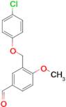 3-(4-Chlorophenoxymethyl)-4-methoxybenzaldehyde