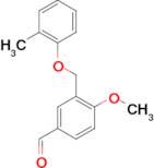 4-Methoxy-3-o-tolyloxymethylbenzaldehyde