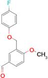 3-(4-Fluorophenoxymethyl)-4-methoxy-benzaldehyde