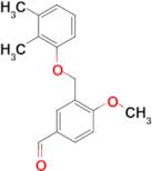 3-(2,3-Dimethylphenoxymethyl)-4-methoxybenzaldehyde