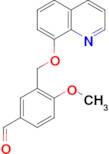 4-Methoxy-3-(quinolin-8-yloxymethyl)benzaldehyde