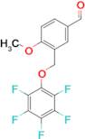 4-Methoxy-3-pentafluorophenyloxymethylbenzaldehyde