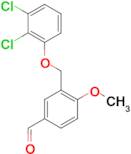 3-(2,3-Dichlorophenoxymethyl)-4-methoxybenzaldehyde