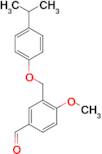 3-(4-iso-Propyl-phenoxymethyl)-4-methoxy-benzaldehyde