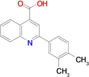 2-(3,4-Dimethylphenyl)quinoline-4-carboxylic acid