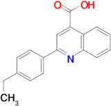 2-(4-Ethylphenyl)quinoline-4-carboxylic acid