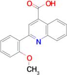 2-(2-Methoxyphenyl)quinoline-4-carboxylic acid