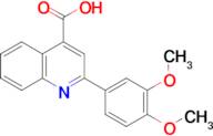 2-(3,4-Dimethoxyphenyl)quinoline-4-carboxylic acid