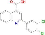 2-(3,4-Dichlorophenyl)quinoline-4-carboxylic acid