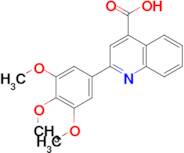 2-(3,4,5-Trimethoxyphenyl)quinoline-4-carboxylic acid