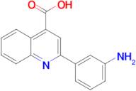 2-(3-Aminophenyl)-quinoline-4-carboxylic acid